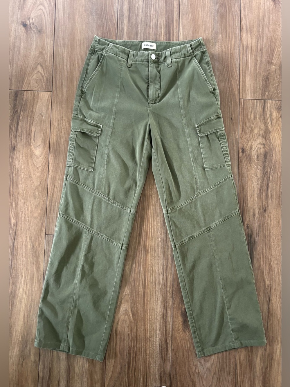 L’agence Brooklyn Green Cargo Jean - Picture 4 of 12